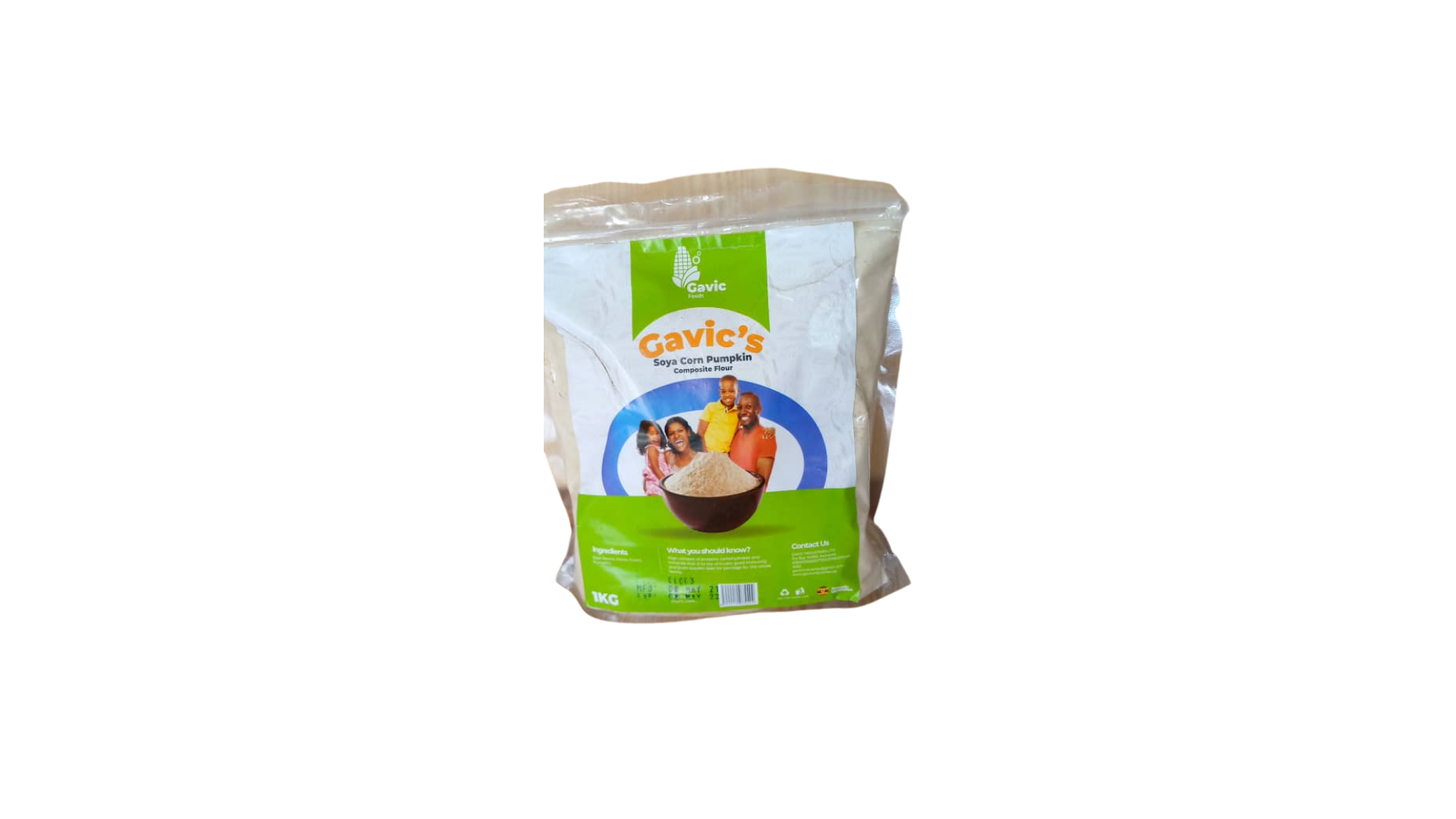 Soya Corn Pumpkin Composite Flour